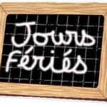 Jours Fériés du mois de mai 2023