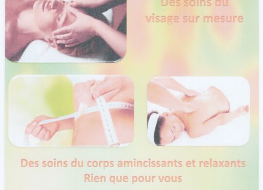 PRESENTATION DES SOINS ESTHETIQUES